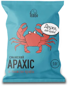 Арахіс смажений зі смаком краба