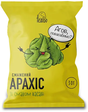 Арахіс смажений зі смаком васабі